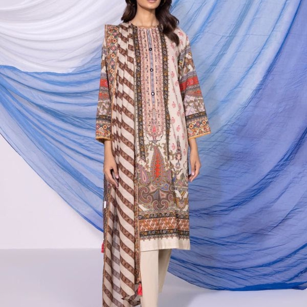 Multicolor Printed Long Kurta